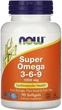Suplement diety Now Foods Super Omega 3-6-9 90 kapsułek (733739018397) - obraz 1