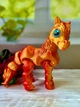 Огненный конь подвижная 3D игрушка лошадь - изображение 1