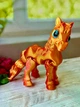 Огненный конь подвижная 3D игрушка лошадь - изображение 2