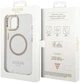 Панель Guess Metal Outline Magsafe для Apple iPhone 15/14/13 Transparent/Gold (3666339196899) - зображення 6