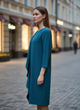 Платье inDresser XS Темно-бирюзовый (IN-900902-Dark-turquoise) - изображение 2