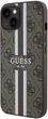 Панель Guess 4G Printed Stripes MagSafe для Apple iPhone 15/14/13 Brown (3666339203443) - зображення 2