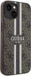 Панель Guess 4G Printed Stripes MagSafe для Apple iPhone 15/14/13 Brown (3666339203443) - зображення 3
