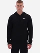 Bluza męska rozpinana streetwear z kapturem Reebok Colton Small Logo Zi 100240560 M Czarna (1200175332664) - obraz 1