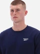 Світшот чоловічий Reebok Kai Small Logo Crewneck Swe 100240741 S Темно-синій (1200175386537) - зображення 4