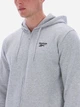 Bluza męska rozpinana streetwear z kapturem Reebok Colton Small Logo Zi 100240559 2XL Jasnoszara (1200175332428) - obraz 5