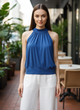 Топ CRISTINA M Синий (CN-8124491-Blue) - изображение 1