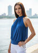 Топ CRISTINA M Синий (CN-8124491-Blue) - изображение 4