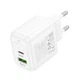 Мережевий зарядний пристрій HOCO CS55A Surplus PD30W+QC3.0 charger White (6942007631549) - изображение 3