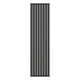 Вертикальний радіатор Ellipse Double 480х1800-8, anticor, чорний муар 16070 - изображение 1