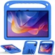 Противоударный детский силиконовый чехол с подставкой EVA Kids Stand на планшет Xiaomi Redmi Pad 2 11" 2025 Голубой - изображение 3