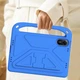 Противоударный детский силиконовый чехол с подставкой EVA Kids Stand на планшет Xiaomi Redmi Pad 2 11" 2025 Голубой - изображение 4