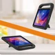 Противоударный детский силиконовый чехол с подставкой EVA Kids Stand на планшет Xiaomi Redmi Pad 2 11" 2025 Чёрный - изображение 7