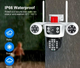 Вулична IP Wi-Fi 4MPx+4MPx IP66 2 незалежні об'єктиви камера відеоспостереження з віддаленним доступом NTC-3L-V88-WF (V380Pro) - изображение 4