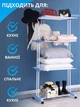 Напольная раскладная сушилка для белья - 3 яруса Tiers Garment Rack, вертикальная многоярусная сушилка для одежды - изображение 2