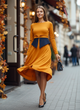 Платье MTP S Оранжевый (OZK-TJ007-Orange) - изображение 7