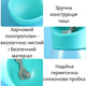 Поилка бутылка дорожная для собак кошек чаша портативная для прогулок выгула походов путешествий щенков котов герметичная пластиковая пищевая с встроенной миской защитой от протекания 300 мл для бирюзовая (002337) - изображение 5