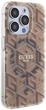 Etui plecki Guess IML GCube MagSafe do Apple iPhone 15 Pro Max Brown (3666339222154) - obraz 4