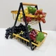 Фруктівниця металева 2-х ярусна h - 30,5 см Stenson 06-034/4251 - зображення 5