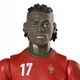 Figurka Banbo Toys Sport Rafael Leao Portugalia 20 cm (8436624380440) - obraz 4