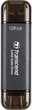 Dysk SSD Transcend ESD310C 128GB USB Type-A/USB Type-C 3D NAND (TS128GESD310C) Zewnętrzny - obraz 1