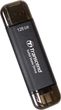Dysk SSD Transcend ESD310C 128GB USB Type-A/USB Type-C 3D NAND (TS128GESD310C) Zewnętrzny - obraz 2
