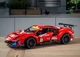 Конструктор машинка Technic Ferrari 488 GTE AF Corse на 1677деталей, маштаб 1:10 Феррарі червона Корса - изображение 4