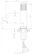 Змішувач для раковини Invena Starlight BU-78-014-V - зображення 4