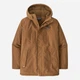 Kurtka parka męska z kapturem Patagonia 27023-DRBN M Brązowa - obraz 3