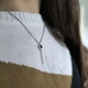 Серебряная подвеска с сапфиром nano 0.93ct (2194989) - изображение 8