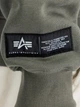 Bluza bez kaptura męska Alpha Industries 258307142 M Zielona - obraz 5