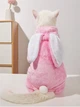 Костюм для котов (кошек) флисовый Зайка 2XL Розовый - изображение 4