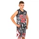Форма баскетбольная детская NBA клуб Chicago Bulls 23 BA-6644 Черный-белый M рост 122-128 - изображение 1