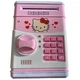 Детская копилка-cейф электронная c кодовым замком Hello Kitty Банкомат для денег - изображение 1