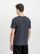 Koszulka męska bawełniana Alpha Industries 188505-02 S Granatowa - obraz 2