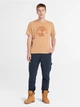 Koszulka męska bawełniana Timberland TB0A5UEKP471 L Jasnopomarańczowa - obraz 3
