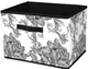 Кошик IDEA HOME Anthracite Flowers NP-103R (38см) - зображення 1