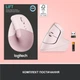 Миша Logitech Lift Vertical Ergonomic Wireless/Bluetooth Rose (910-006478) - зображення 7
