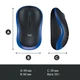 Мишка Logitech M185 blue (910-002239) - изображение 9