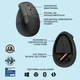 Миша Logitech Lift Vertical Ergonomic Wireless/Bluetooth Graphite (910-006473) - зображення 6