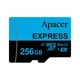 Карта пам'яті Apacer 256GB microSDXC class 10 UHS-I U3 V30 A1 Express (AP256GMCEXG3X17-RA) - зображення 1