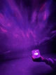 Светильник настольный ночник Цилиндр с эффектом северного сияния RGB 16 цветов с пультом питание от батареек или USB GS-9174 - изображение 5