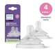 Соска Philips AVENT Natural средний поток 3+ мес 2 шт (SCY964/02) - изображение 1