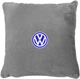 Подушка декоративная Evatech Volkswagen Серая с вышивкой 35х35 см (MPCSSGV033) - изображение 1