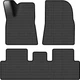 EVA коврики EVAtech в салон авто для Tesla Model 3 2017-2020 1 поколение Sedan USA 3 шт Black (TA1592ZD3SBB) - изображение 1