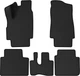 EVA коврики EVAtech в салон авто для Lada Niva 4x4 5-doors 2006-2021 1 поколение SUV EU 5 шт Black (LA44180CD5RBB) - изображение 1