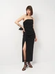 Платье женское Zara 9006/538 S Черное (09006053800025) - изображение 3