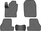 EVA коврики EVAtech в салон авто для Ford Focus (C346) 2011-2018 3 поколение Sedan USA 5 шт Grey/Black (FD1450C5RGB) - изображение 1