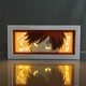 Многослойный Ночник лампа аниме NARUTO светильник Gaara Гаара Наруто Боруто - изображение 1