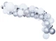 Girlanda balonowa Globos 71 szt Srebrna (5712735020516) - obraz 2